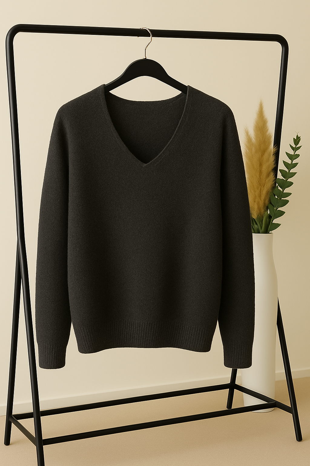 Strickpullover V-Ausschnitt