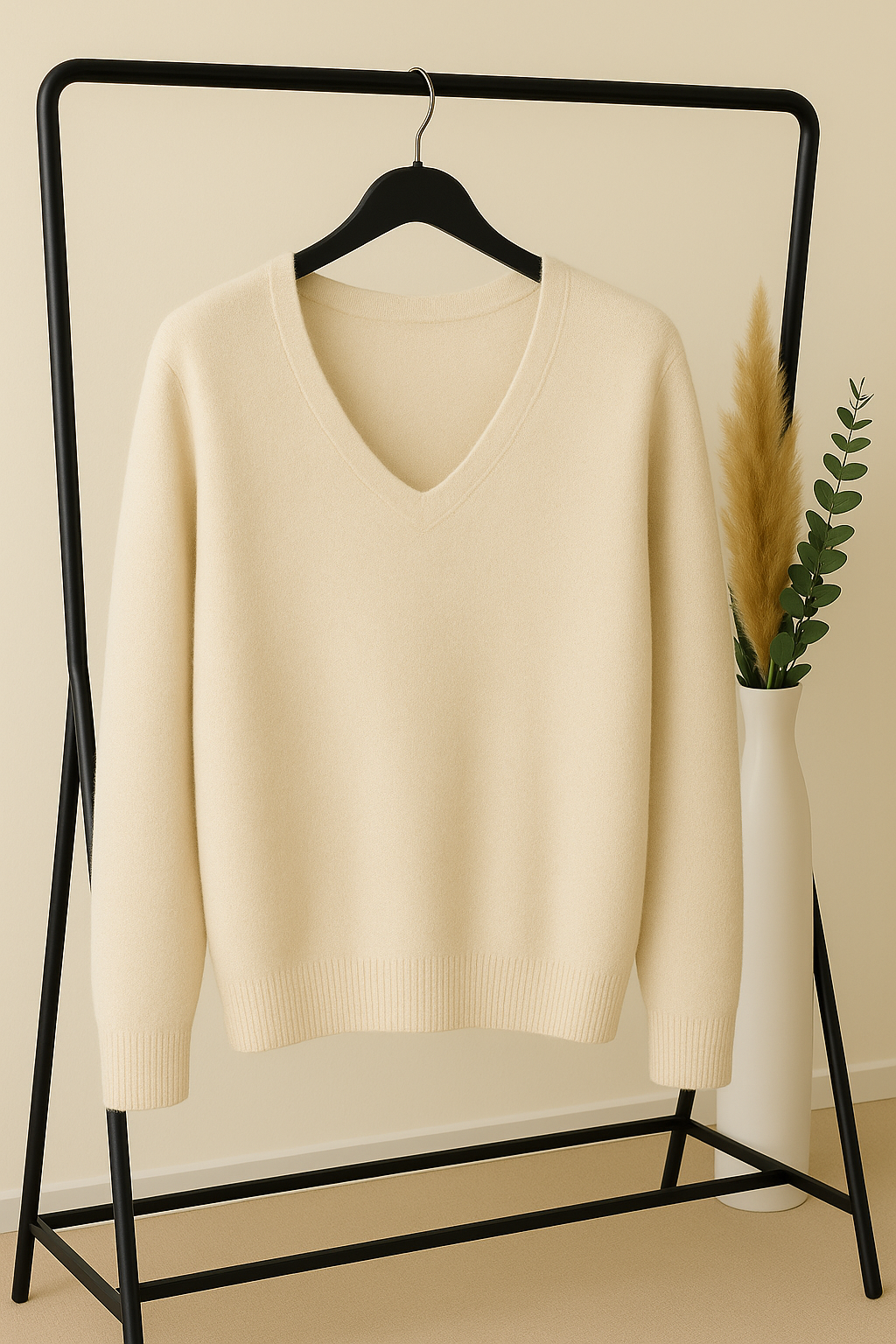 Strickpullover V-Ausschnitt